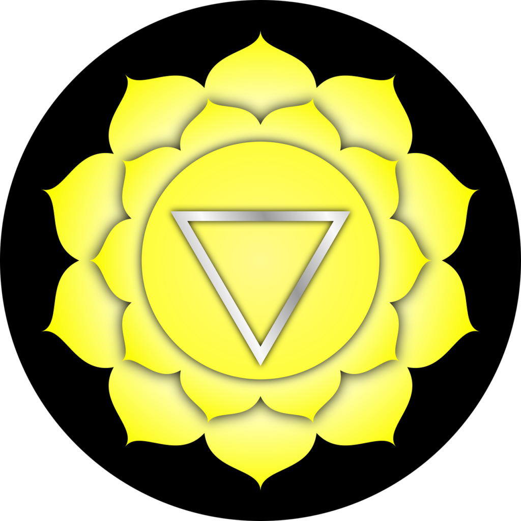 Symbole du Chakra du Plexus Solaire
Manipura